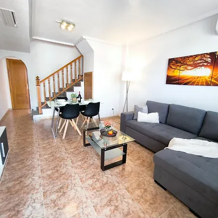 Modern Duplex With Solarium Community Pool In Costa * Orihuela